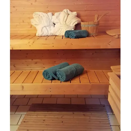 Finnish Log House With Sauna And Fireplace Apartment